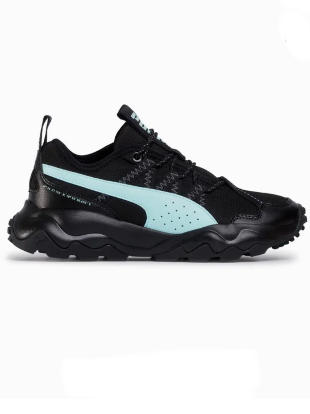 PUMA Ember Trail Cross Trainer Black/Tiffany Blue Women’s size 8.5 NEW!!!